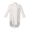 Lady Sexy Loose Plus Size Solid Color Shirt