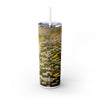 Skinny Tumbler with Straw – 20 oz Stainless Steel Cup