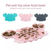 Dog Mat Food Bowls Slow Pet Feeding Bowl Food Safety Silicone Dog Feeding Licking Pad Slow Dispensing Dog Feeders Dog Supplies