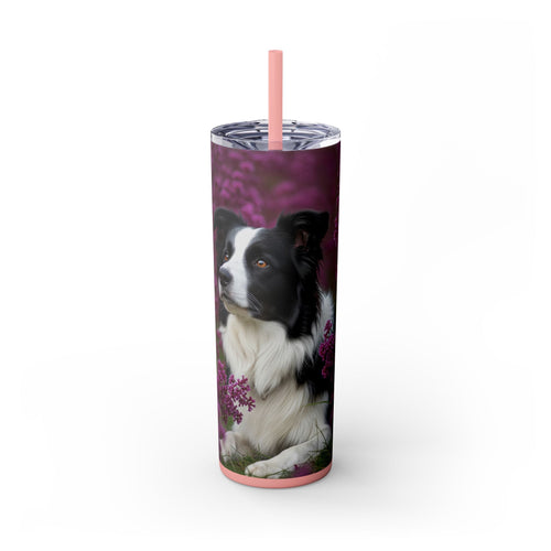 Skinny Tumbler with Straw – 20 oz Stainless Steel Cup
