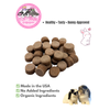 Apple-Berry | Bunny Macarons | 100% Organic and Healthy Treats for Rabbits, Guinea Pigs, and Other Small Pets