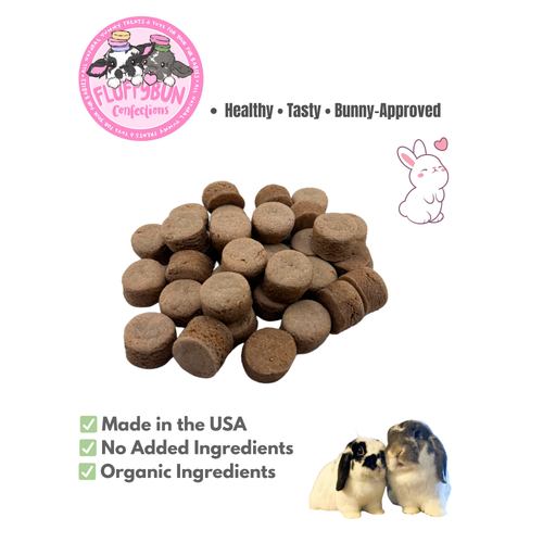 Apple-Berry | Bunny Macarons | 100% Organic and Healthy Treats for Rabbits, Guinea Pigs, and Other Small Pets