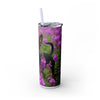 Skinny Tumbler with Straw – 20 oz Stainless Steel Cup