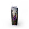 Skinny Tumbler with Straw – 20 oz Stainless Steel Cup