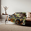 Sweatshirt Blanket – Plush Fleece Throw, 2 Size Options