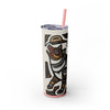 Skinny Tumbler with Straw – 20 oz Stainless Steel Cup