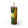 Skinny Tumbler with Straw – 20 oz Stainless Steel Cup