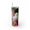 Skinny Tumbler with Straw – 20 oz Stainless Steel Cup