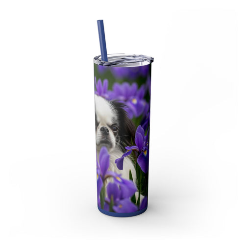 Skinny Tumbler with Straw – 20 oz Stainless Steel Cup
