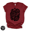 Black Roses Tee | Gothic Floral Graphic T-Shirt