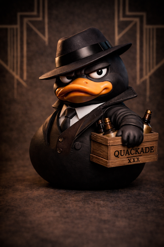 Quack Syndicate™ Full Set – 1920s Gangster Duck Collection (All 5 Characters)