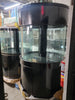 280g GLASS Cylinder Reef-Ready 48x48x36H in Abyss Black Display Model