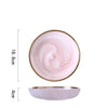 Pink Marble Phnom Penh Ceramic Dinner Plate