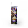 Skinny Tumbler with Straw – 20 oz Stainless Steel Cup