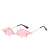 Bat shape personalized glasses
