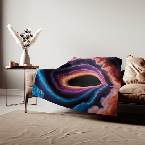 Sweatshirt Blanket – Plush Fleece Throw, 2 Size Options
