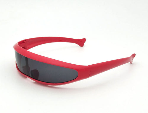 Personality Sunglasses Laser Glasses Men Women Sunglass Robots Silver Lens Sun Glasses Men's Driving Goggles Glasses