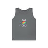 Pride Dog Dad Unisex Heavy Cotton Tank Top (9 Colors)