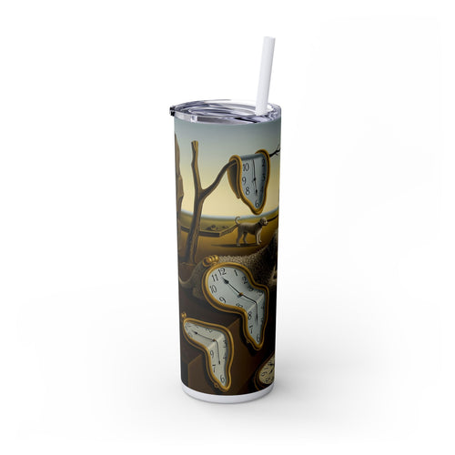 Skinny Tumbler with Straw – 20 oz Stainless Steel Cup