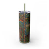 Skinny Tumbler with Straw – 20 oz Stainless Steel Cup