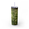 Skinny Tumbler with Straw – 20 oz Stainless Steel Cup