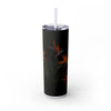 Skinny Tumbler with Straw – 20 oz Stainless Steel Cup