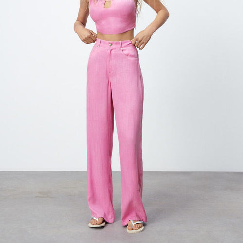 All-match Women's Summer New Product Line Decoration Drape Pants