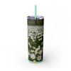 Skinny Tumbler with Straw – 20 oz Stainless Steel Cup