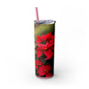 Skinny Tumbler with Straw – 20 oz Stainless Steel Cup
