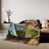 Sweatshirt Blanket – Plush Fleece Throw, 2 Size Options