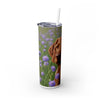 Skinny Tumbler with Straw – 20 oz Stainless Steel Cup
