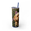 Skinny Tumbler with Straw – 20 oz Stainless Steel Cup