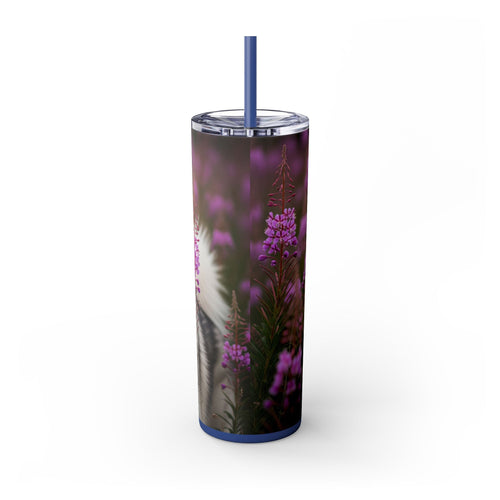 Skinny Tumbler with Straw – 20 oz Stainless Steel Cup