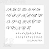 Personalized Custom 316L Stainless Steel Jewelry, English Alphabet Name Anklet