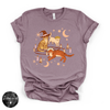 Cat Coven Cat Witch Tee | Witchy Cat Lover Graphic T-Shirt