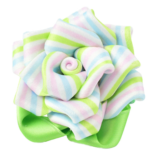 Collar Flower - Pastel Stripes