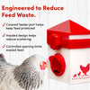 RentACoop Chick2Chicken 2.5lb BPA-Free Single-Port Feeder