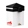 RAC Paws by RentACoop 64oz(2L) Small Animal Drinker with Sliding Lid and No-Drip Brass Nozzle