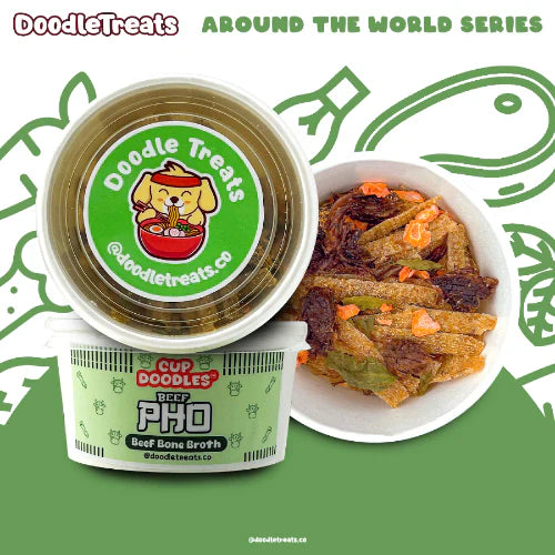 Doodle Treats Beef Pho Doodles for Dogs & Cats