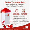 RentACoop 32oz(1L) Automatic Drinker with Auto-Fill Cup and Horizontal Nipple