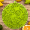 Citrus Design eMat - Enrichment Lick Mat For Dogs and Cats - with Suction Cups | USA Made