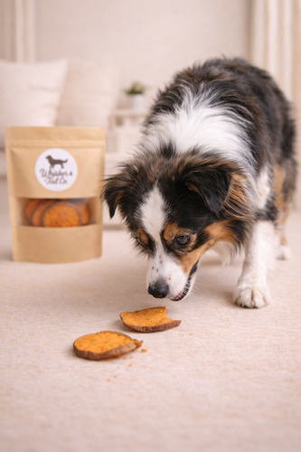 Sweet Potato Chips for Dogs | Fiber-Rich Treat | Whisker & Tail Co.