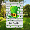St.Patricks Day Personalized Custom Garden Flag H57