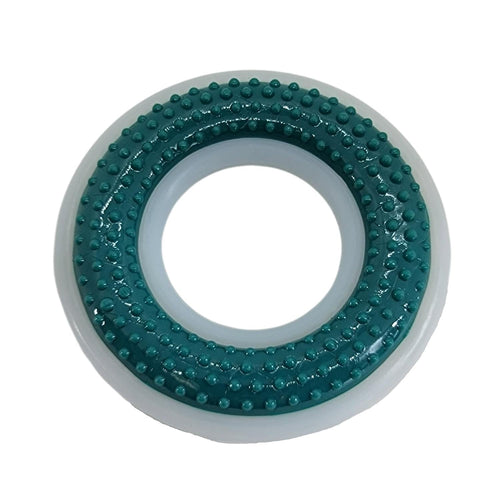 TPR & Nylon Dental Chew Ring Toy for Dogs - Ideal for Aggressive Chewers – (4 Diameter)