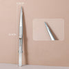 2 Pcs Set 6 Durable Stainless Steel Tweezer Set: Rust-resistant, Highly Elastic, Anti-static