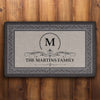 Personalized Elegant Monogram Doormats