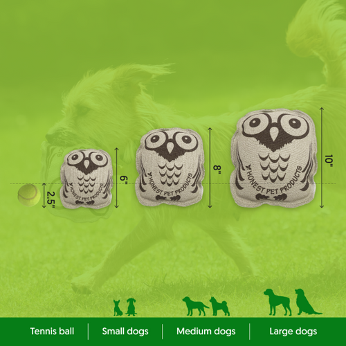 Eco-Owl Buddy: The Non Toxic Hemp Dog Toy
