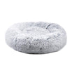 Mr. Peanut's 28 OrthoPlush® Pet Bed - Snowflake White Two Tone