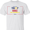Trump Vance I'm Loving It Sweatshirt, Trendy Trump McDonalds Sweatshirt, Trump Supporters 2024 Ugly Sweatshirt T1632 - GOP