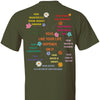 Vote As If Shirt | Equality Shirt | Democrat Shirt | Kamala Harris 2024 Backside Shirt Dark T1564 - KH2